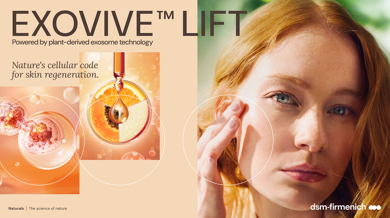 dsm‑firmenich wins bronze for ‘Best Active Ingredient’ Award at in‑cosmetics Global 2026 for EXOVIVE™ LIFT 